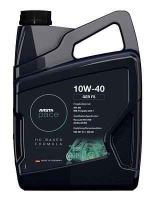 Масло моторное avista pace ger sae fs 10w-40 канистра 1 л   ависта пейс гер 10в40 авіста пейс гер 10в40