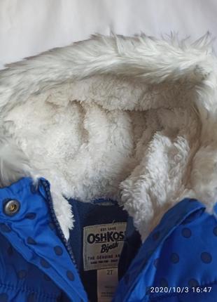 Зимовий комбінезон термо горох картерс ошкош carters oshkosh комбез для дівчинки...