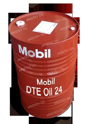 Масло гідравлічне mobil dte oil 24 (iso vg 32; hlp) бочка 208 л мобіл дте 24 мобіл дтє 24