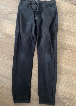 Черные джинсы 30/32 размер европейский 12