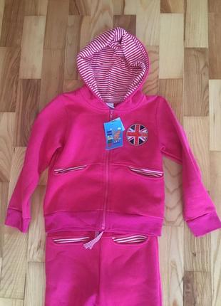 Костюм на флісі, для дівчинки на 2-3 года