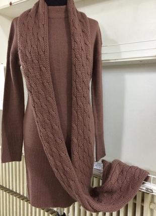 Сукню р 38/40 шерсть 15% ц 680 гр👍👜