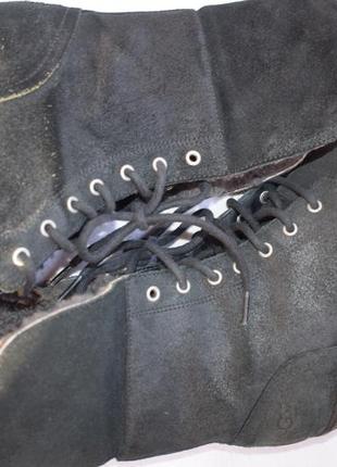 Шкіряні черевики ботильйони водонепроникні ugg australia р. 38 25,5 см8 фото