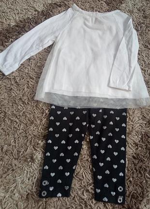 Лосини, кофта 2