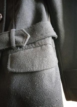 Шикарное двубортное пальто с поясом3 фото