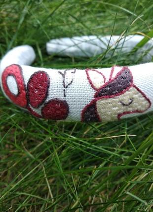 Обруч  "коник гривастий", ручна вишивка