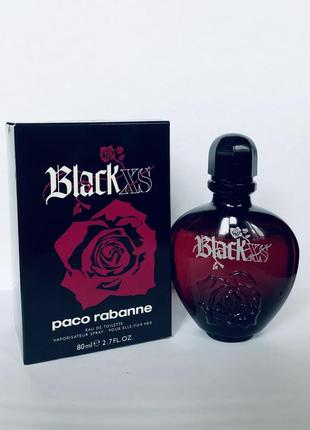 Black xs for her paco rabanne