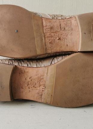 Perini, кожаные плетеные ботинки, испания10 фото
