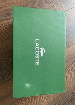 Новые кеды кроссовки lacoste5 фото