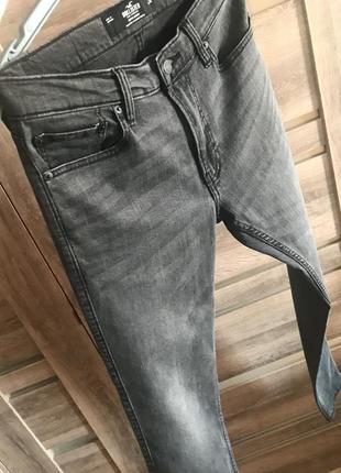 Джинси чоловічі hollister skinny w32l321 фото