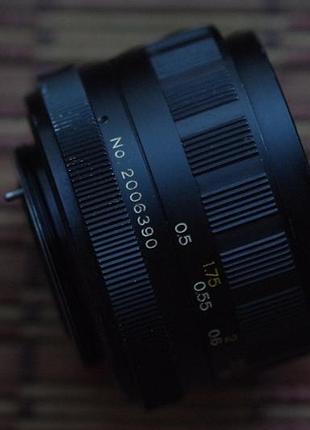 Об'єктив yashica yashinon ds 50 1.7 m42 4