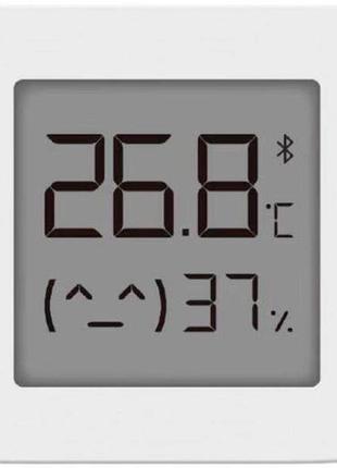 Датчик температуры и влажности xiaomi mijia temperature & humidity electronic monitor 2 lywsd03mmc cac2 фото