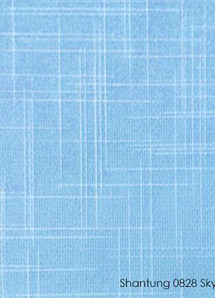 Вертикальные жалюзи shantung-0828 sky blue