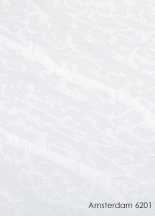 Вертикальні жалюзі amsterdam-6201 white