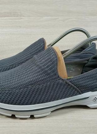 Легкие мужские мокасины skechers оригинал, размер 418 фото