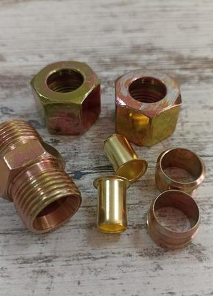 Ремкомплект тормозной трубки 12мм м18х1.5