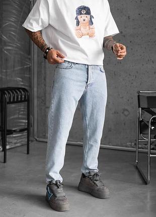 Джинси чоловічі сині мом