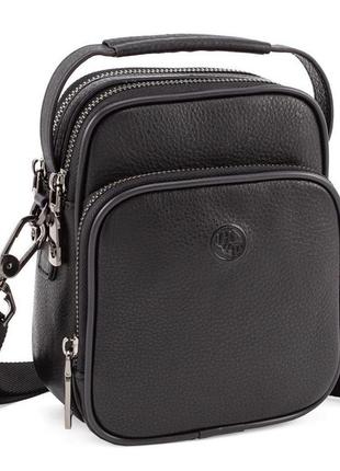 Поясна шкіряна сумка чоловіча шкіряна сумка барсетка