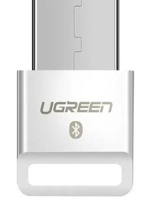 Bluetooth-адаптер ugreen usb bluetooth 4.0 передавач для комп'ютера, ноутбука white ( 30443 )