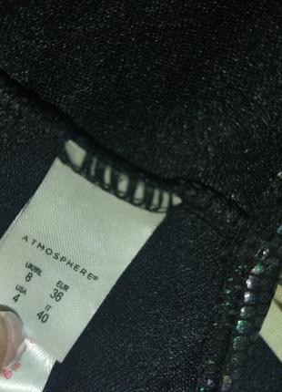 Стильныйтоп верх от купальника со змеиным принтом металлик в разводах