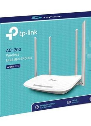 Двухдиапазонный маршрутизатор, роутер tp-link archer c50 | wi-fi роутер tp-link archer c-50