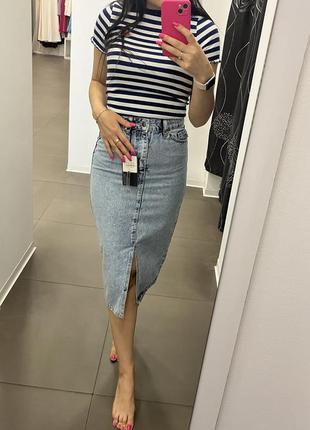 Джинсова спідниця 2
