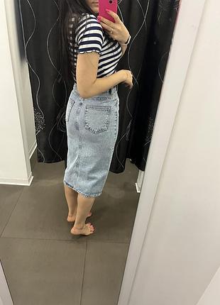 Джинсова спідниця 3