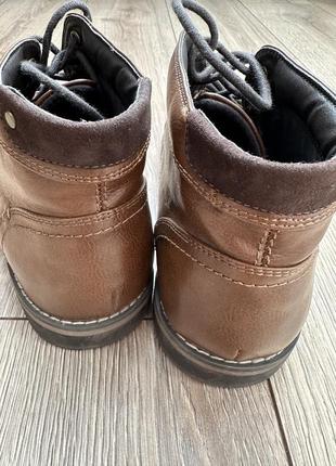 Кожаные ботинки мужские h&amp;m3 фото