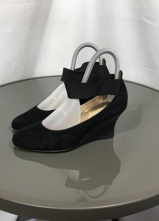 Замшевые женские туфли peter kaiser замш