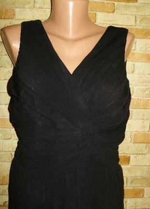 Шифоновое платье на подкладке с драпировкой на груди размера м2 фото