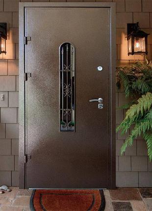 Вхідні двері двері комфорта декор 1200x 860-960x2050 мм, праві та ліві2 фото