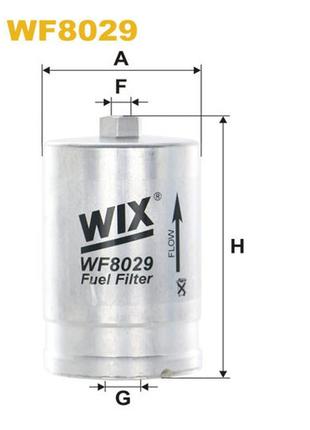 Фильтр топливный alfa romeo; audi; cadillac; ferrari; fiat; jaguar; lancia; peugeot - wix filters (wf8029)