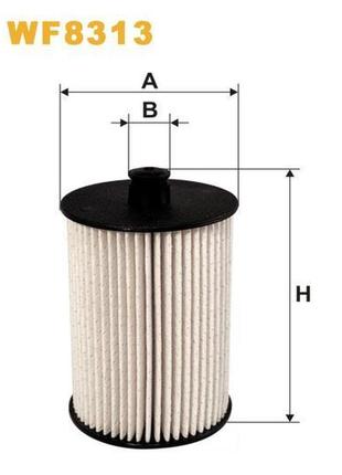 Фильтр топливный для volkswagen lt 28, lt 35, lt 46 - wix filters (wf8313)