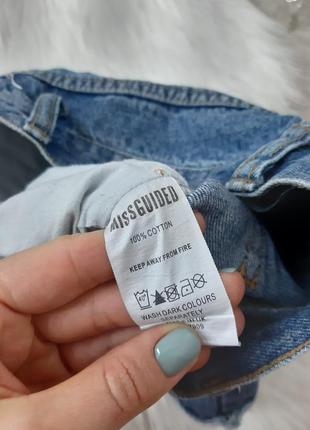 Джинсовые шорты missguided5 фото