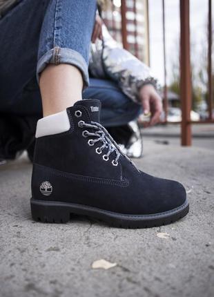 Женские ботинки timberland dark grey3 фото