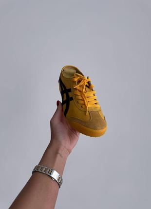 Жіночі кеди asics onitsuka tiger mexico 66 yellow4 фото