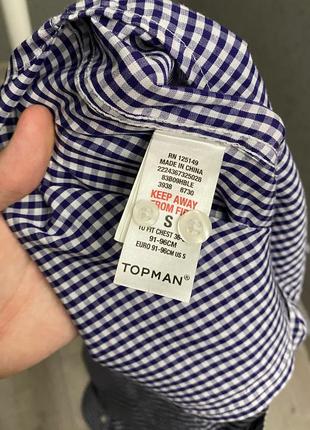 Картата сорочка від бренда topman6 фото