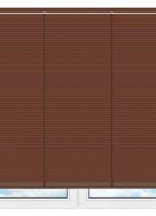 Жалюзи горизонтальные коричневые