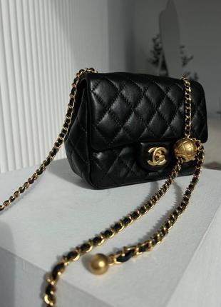 Черная мини-сумка 👜 7