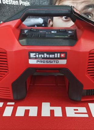 Гибридный компрессор einhell pressito 220 в  / li-ion 18 в 4020460