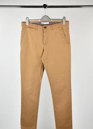Zara мужские брюки чиносы светло коричневые размер 31 m2 фото