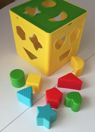 Игрушка куб музыкальный +куб сортер3 фото
