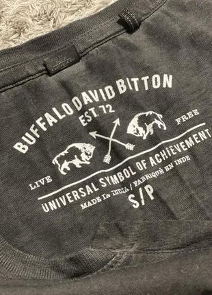 Стильная мужская футболка buffalo david bitton оригинал 20202 фото
