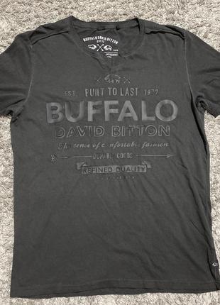 Стильная мужская футболка buffalo david bitton оригинал 20205 фото