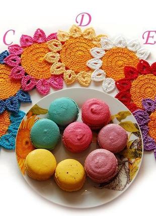 Подставка под чашку "цветок"