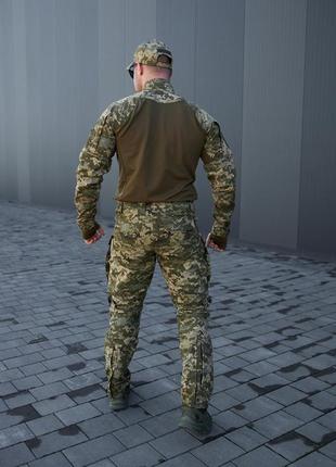 Військовий демісезонний костюм striker піксель зсу10 фото