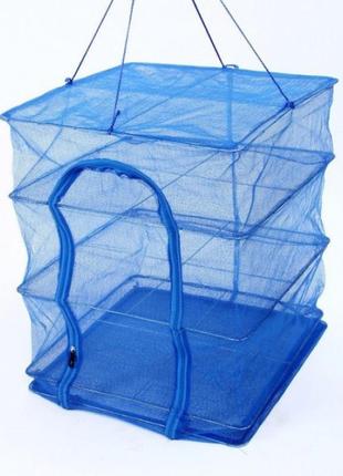 Сушарка складана, сітка-сушарка для приготування риби, сушіння грибів, фруктів і овочів