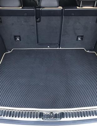 Коврик багажника с сабвуфером (eva, черный) для porsche cayenne 2010-2017 гг