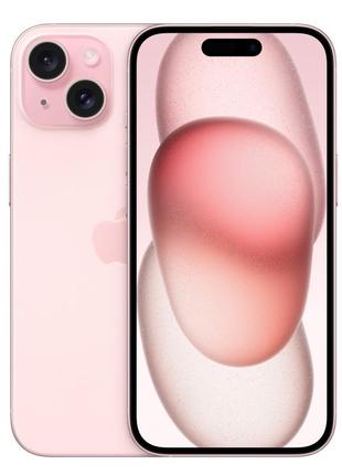 Мобильный телефон apple iphone 15 128gb pink (mtp13)