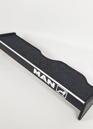 Полка кабины длинная man tga xxl, gray